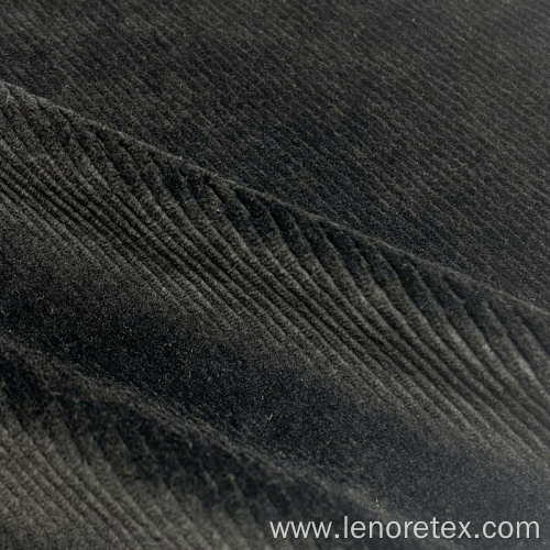 Polyester Cotton Stretch11 Wale Knit Velvet Corduroy Fabric